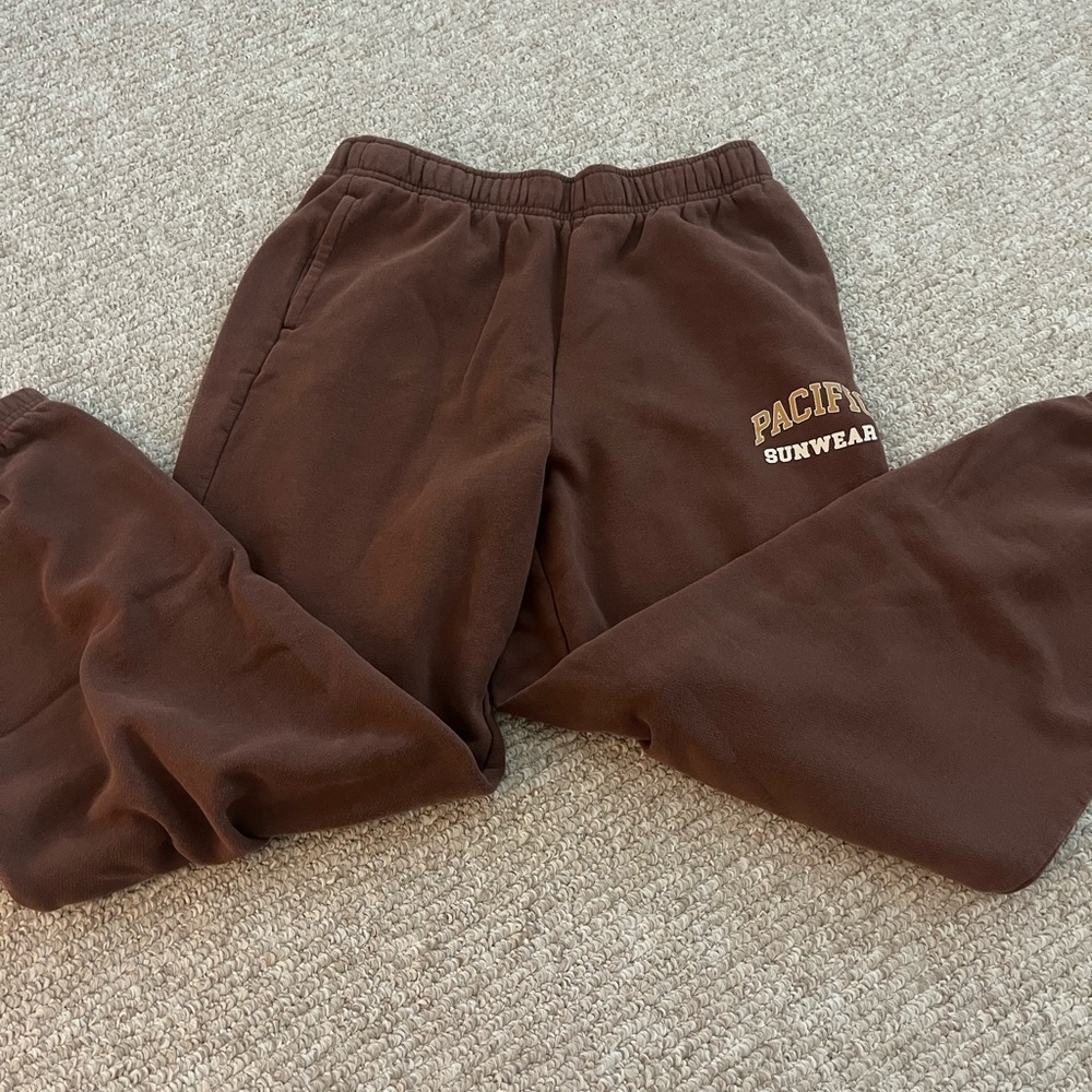 PacSun brown sweatpants